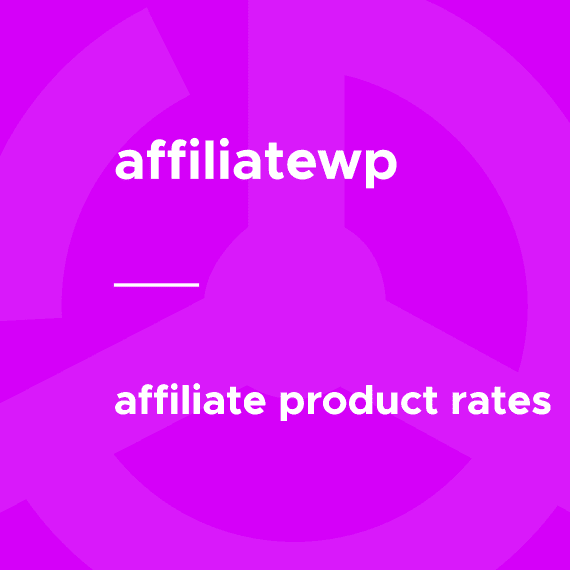 AffiliateWP – Affiliate Product Rates破解版下载