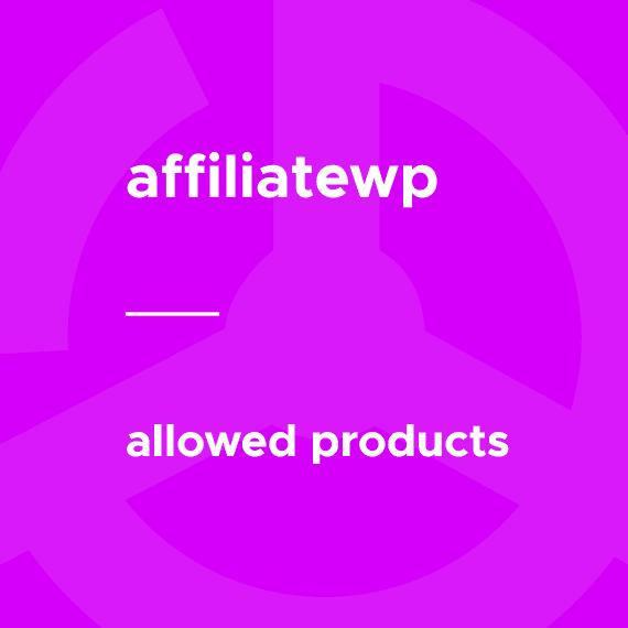 AffiliateWP – Allowed Products破解版下载