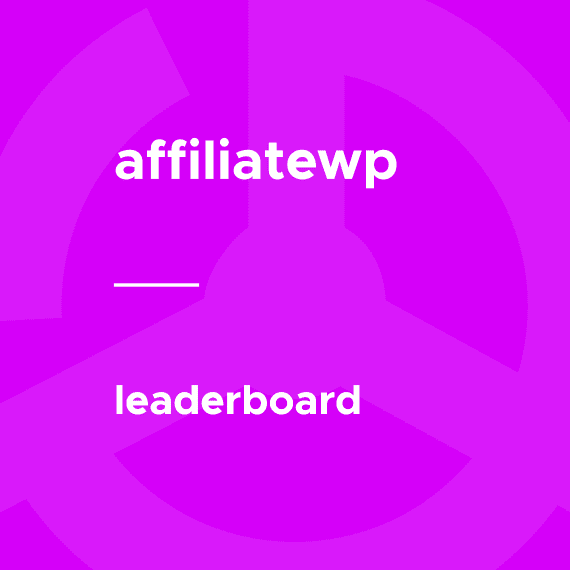 AffiliateWP – Leaderboard破解版下载