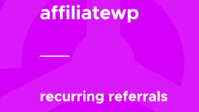 AffiliateWP – Recurring Referrals破解版下载