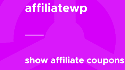 AffiliateWP – Show Affiliate Coupons破解版下载