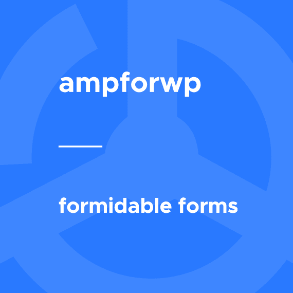 Formidable forms for AMP破解版下载