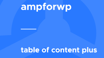 Table Of Content Plus For AMP破解版下载