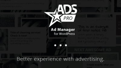 ADS PRO – Multi-Purpose WordPress Ad Manager破解版下载