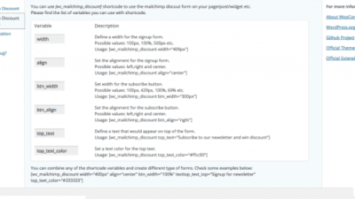 WooCommerce – Mailchimp Discount破解版下载