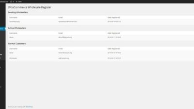 WooCommerce – Wholesale Pricing Register破解版下载