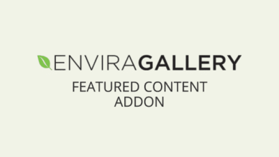Envira Gallery Featured Content Add-On破解版下载