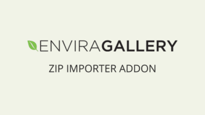 Envira Gallery Zip Importer Add-On破解版下载