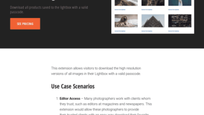 Graph Paper Press Sell Media Download Lightbox Add-On破解版下载