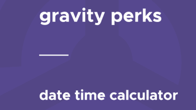 Gravity Perks – Date Time Calculator破解版下载