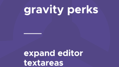 Gravity Perks – Expand Editor Textareas破解版下载