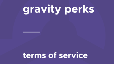 Gravity Perks – Terms of Service破解版下载