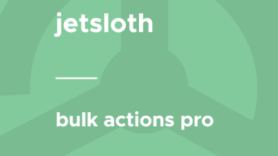 JetSloth – Bulk Actions Pro for Gravity Forms破解版下载