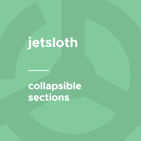 JetSloth – Gravity Forms Collapsible Sections破解版下载