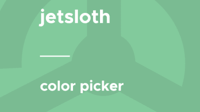 JetSloth – Gravity Forms Color Picker破解版下载