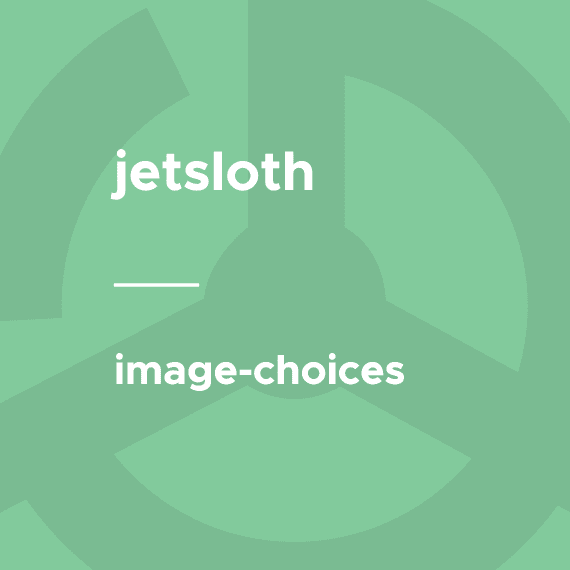 JetSloth – Gravity Forms Image Choices破解版下载