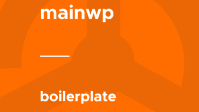 MainWP – Boilerplate破解版下载