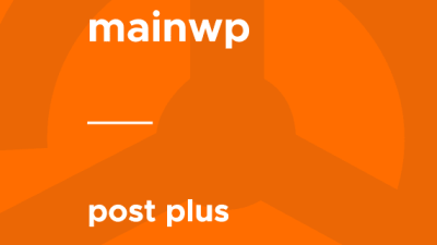 MainWP – Post Plus破解版下载