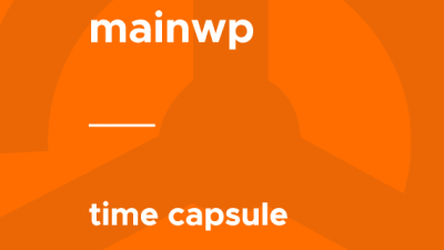 MainWP – Time Capsule破解版下载