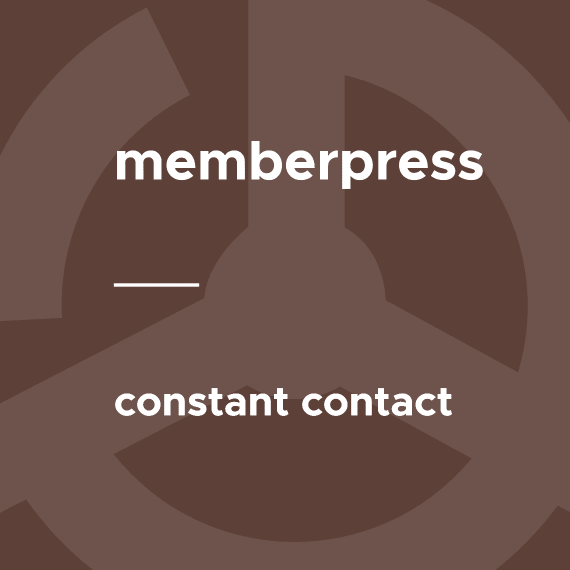 MemberPress – Constant Contact破解版下载