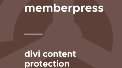 MemberPress – Divi Content Protection破解版下载