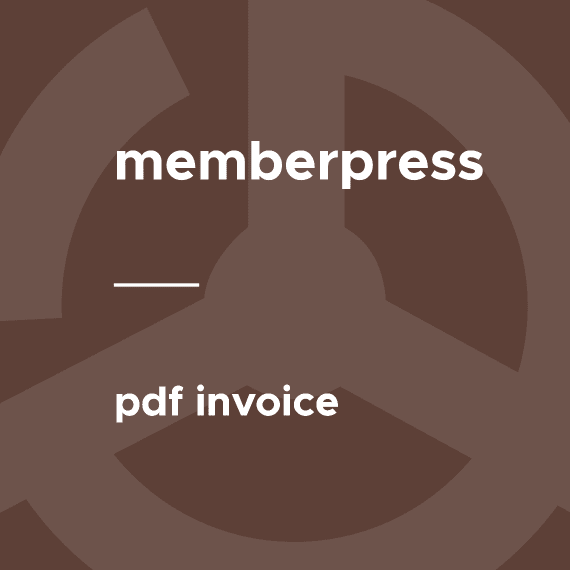 MemberPress – PDF Invoice破解版下载