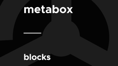Meta Box – Blocks破解版下载