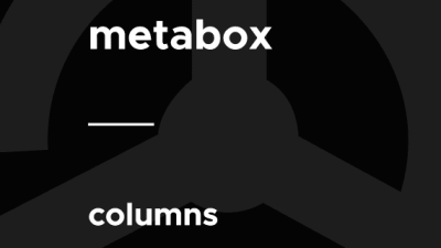 Meta Box – Columns破解版下载