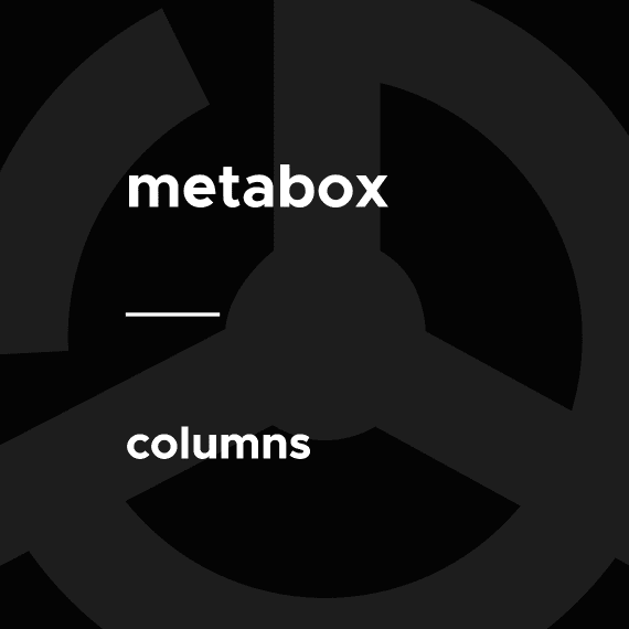 Meta Box – Columns破解版下载