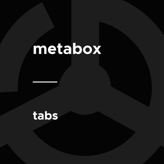 Meta Box – Tabs破解版下载
