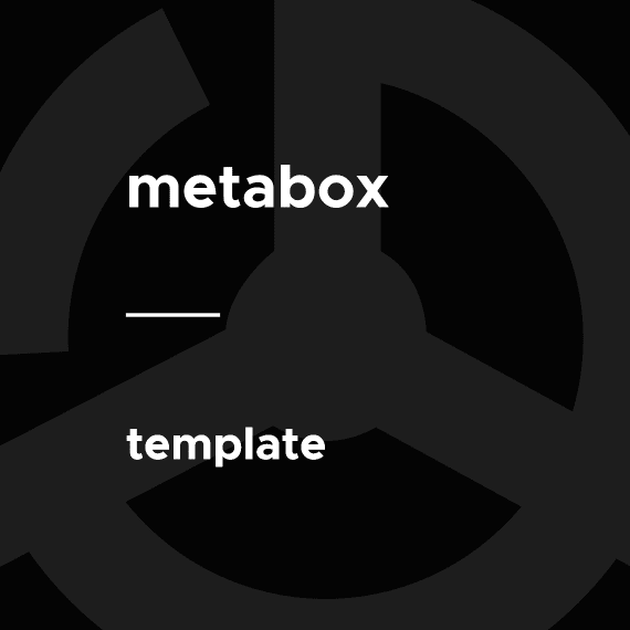 Meta Box – Template破解版下载