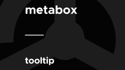 Meta Box – Tooltip破解版下载