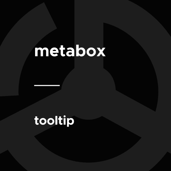 Meta Box – Tooltip破解版下载