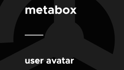 Meta Box – User Avatar破解版下载