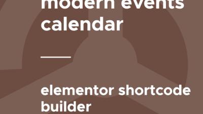 MEC – Elementor Shortcode Builder破解版下载