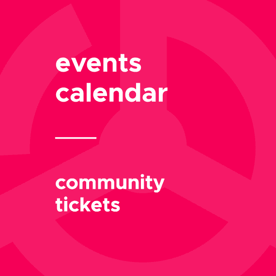 Modern Tribe The Events Calendar Community Tickets破解版下载