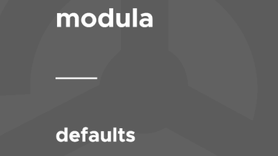 Modula – Defaults破解版下载