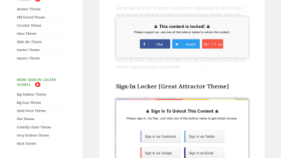 MyThemeShop Content Locker – Pro破解版下载