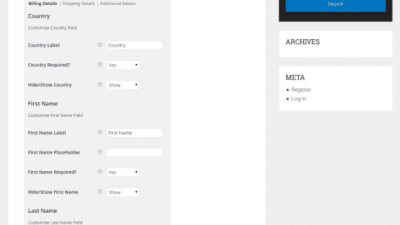 MyThemeShop WooCommerce Checkout Field Modifier破解版下载