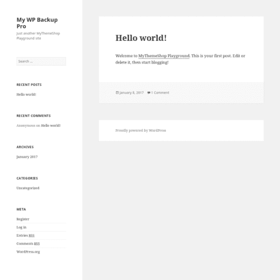 MyThemeShop WP Backup Pro破解版下载