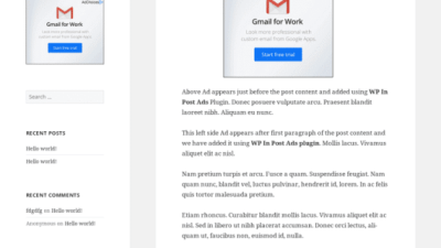 MyThemeShop WP In Post Ads破解版下载