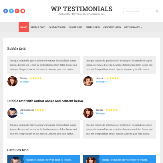 MyThemeShop WP Testimonials破解版下载