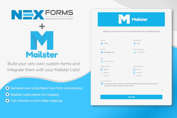 NEX-Forms – Mailster破解版下载
