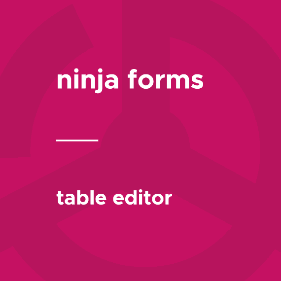 Ninja Forms – Table Editor破解版下载