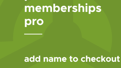 Paid Memberships Pro – Add Name to Checkout破解版下载
