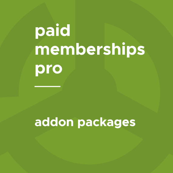 Paid Memberships Pro – Addon Packages破解版下载