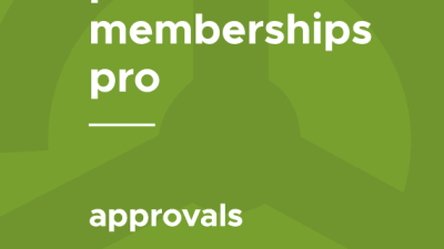 Paid Memberships Pro – Approvals破解版下载