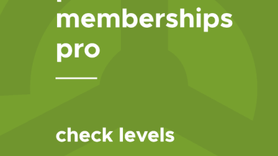 Paid Memberships Pro – Check Levels .3破解版下载