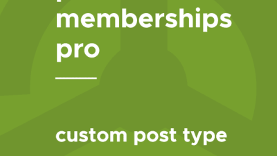 Paid Memberships Pro – Custom Post Type破解版下载