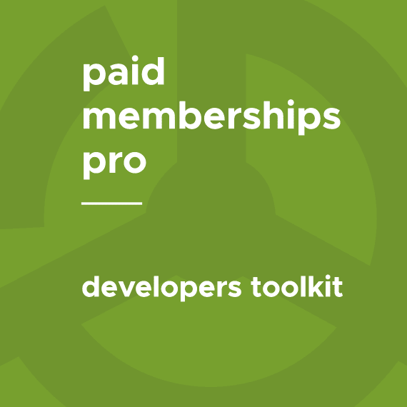Paid Memberships Pro – Developer’s Toolkit破解版下载